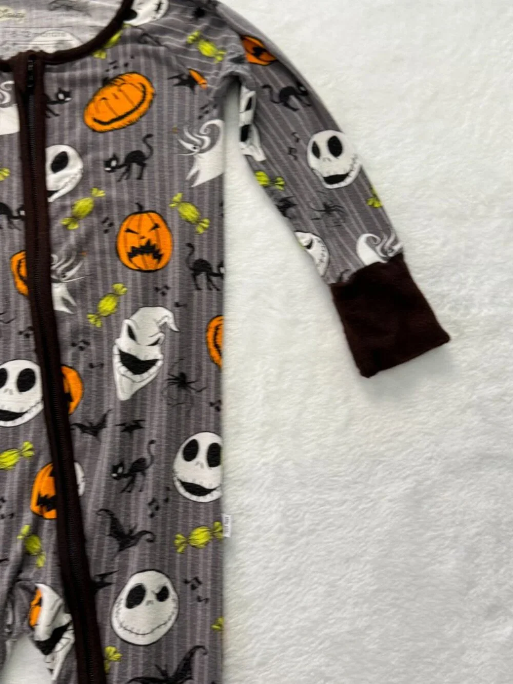 Little Sleepies OG DISNEY NIGHTMARE BEFORE CHRISTMAS Pajamas 6-12 Mo